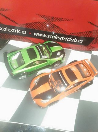 Lote 2 coches tuning Scalextric no ofertas