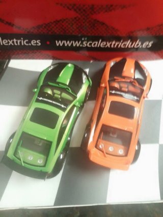 Lote 2 coches tuning Scalextric no ofertas
