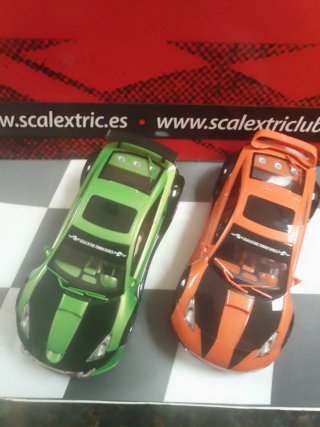Lote 2 coches tuning Scalextric no ofertas