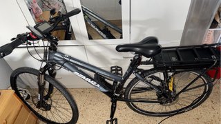Bicicleta Eléctrica Gris