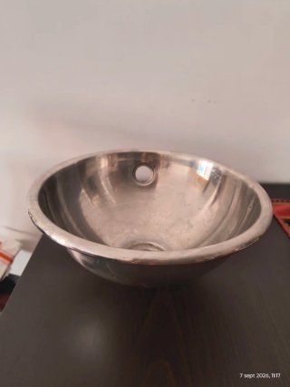 Lavabo de acero inoxidable