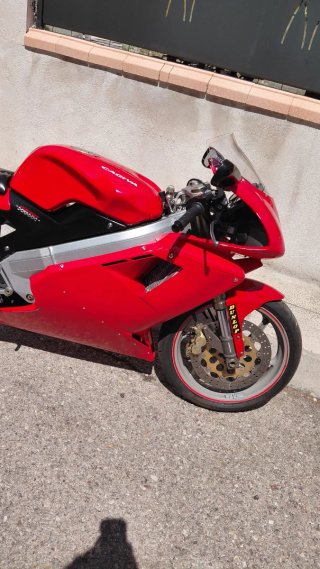 Cagiva mito 125cc Evo Roja