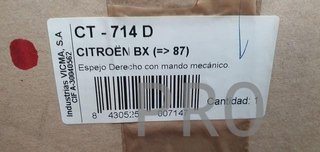 espejo citroen bx derecho nuevo