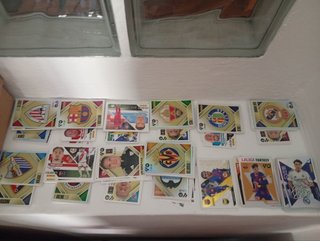 Lote 200 cromos Liga 2026-2027 sin repetir