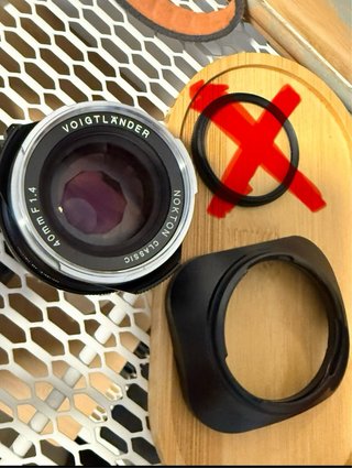 Voigtlander Nokton 40mm f/1.4 Leica SIN FILTRO