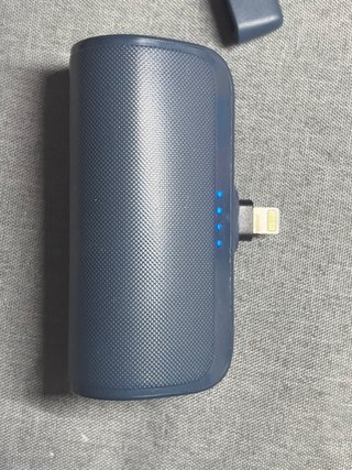 Batería externa iPhone 5000mAh azul