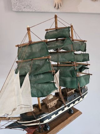 Maqueta Barco de Vela Antiguo