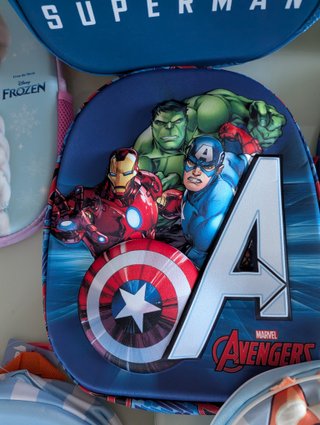 Zainetto Avengers 3D Scuola Asilo Bambino