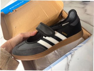 Adidas Samba Jane Talla 39 Negro Blanco Goma