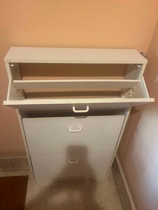 Zapatero Blanco 113x64x15cm