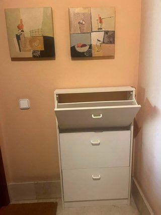 Zapatero Blanco 113x64x15cm