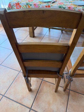 Sillas de comedor de madera