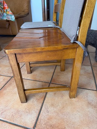 Sillas de comedor de madera