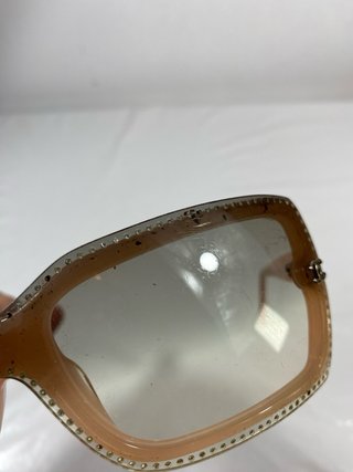 Gafas de sol Chanel rosas y marrones