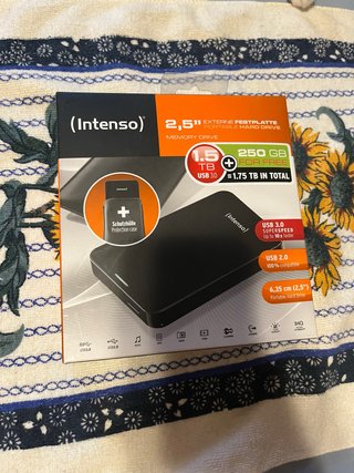 Disco Duro Externo Intenso 1.75 TB Nuevo