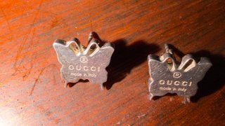 Orecchini Gucci Farfalla Argento