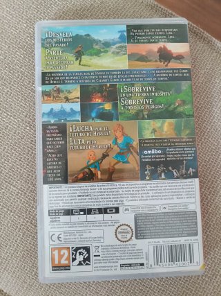 Juego Nintendo Switch Zelda Breath of the Wild