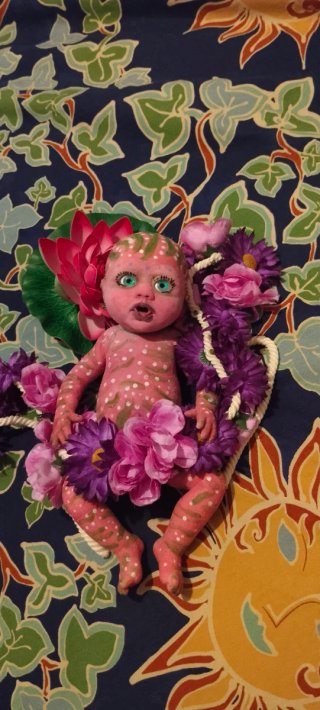 Muñeca Reborn silicona Kit Zoe Fantasía