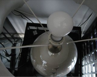 Lampada da tavolo dipinta a mano