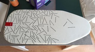Tabla de planchar sobremesa + plancha Philips