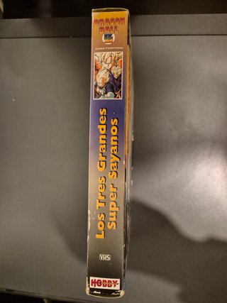 VHS Dragon Ball Z: Los Tres Grandes Super Sayanos