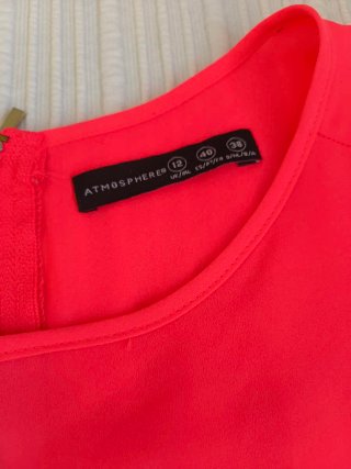 Blusa fluida coral Atmosphere talla única