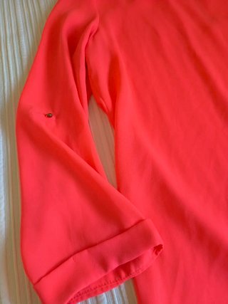 Blusa fluida coral Atmosphere talla única