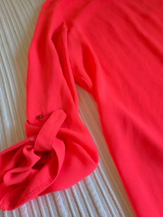 Blusa fluida coral Atmosphere talla única
