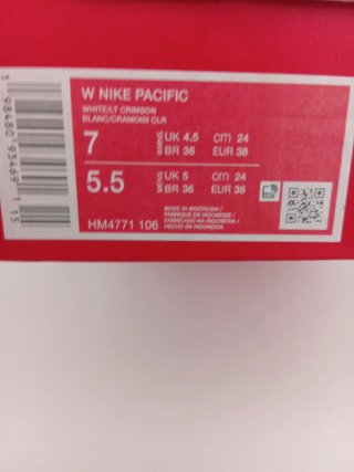 Nike Pacific N.38 Nuove Originali