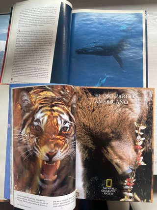 Libros National Geographic Reinos del Mar y Animal