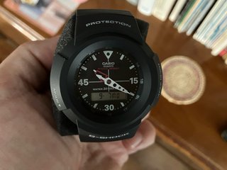 Casio G-Shock AW-500E-1EDR Reloj Analógico-Digital