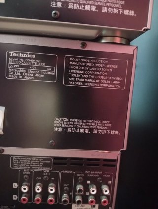 Cadena de Sonido Technics SH EH750 4 Modulos