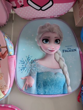 Zainetto Frozen 3D Bambina Scuola Asilo