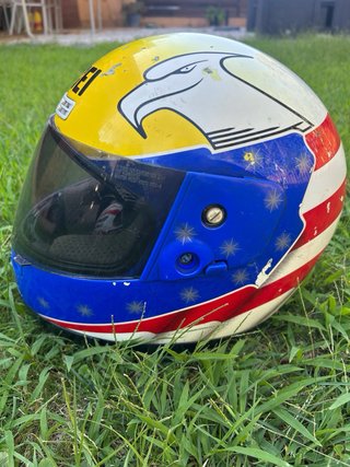 Casco Shoei John Kocinski Talla L Vintage