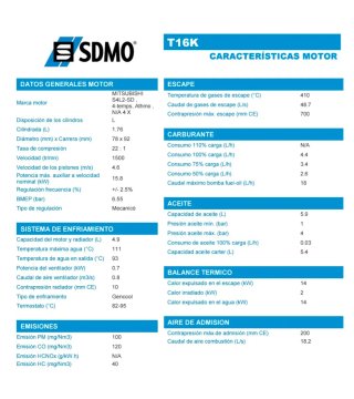 Generador Eléctrico SDMO 16 kW
