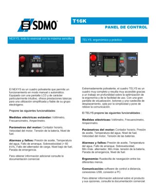 Generador Eléctrico SDMO 16 kW