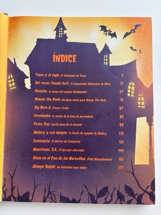 Libro Disney Halloween : cuentos de 5 minutos