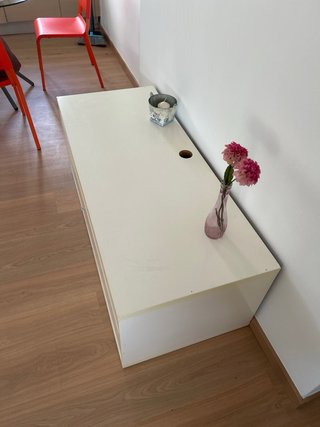 Mueble TV blanco