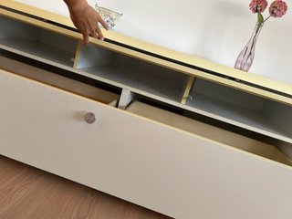 Mueble TV blanco