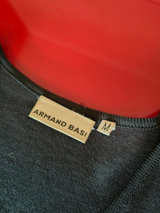 Chaqueta de lana Armand Basi negra