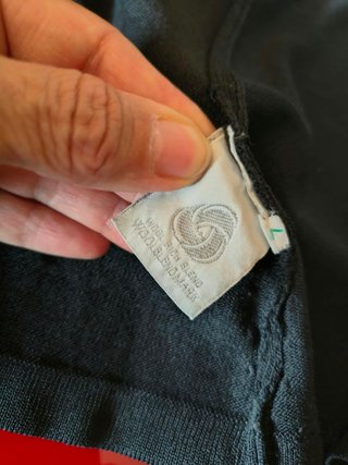 Chaqueta de lana Armand Basi negra