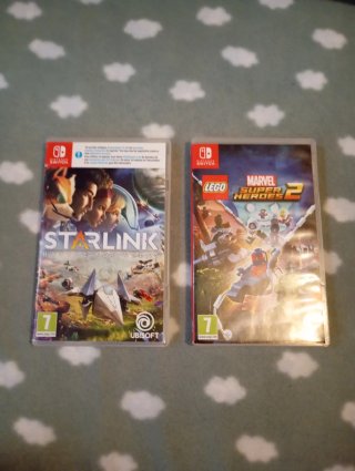 Juegos Nintendo Switch: Starlink y Marvel Super He
