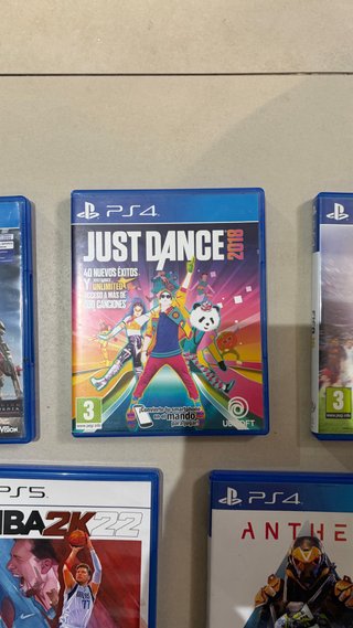 Lote 5 Videojuegos PS4/PS5
