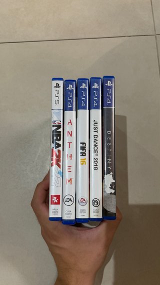 Lote 5 Videojuegos PS4/PS5