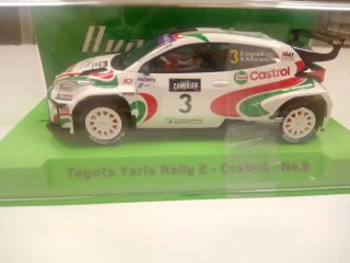 Toyota Yaris Rally 2 Castrol Nº3 avant slot