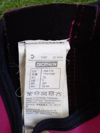 Traje Neopreno Corto Mujer Tribord 1.5mm