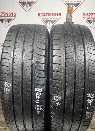 215 60 17C H GOODYEAR RUEDA AL 90% VIDA UTIL
