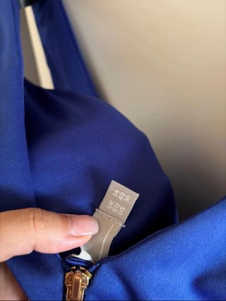 Vestito ASOS Blu Elettrico UK 14