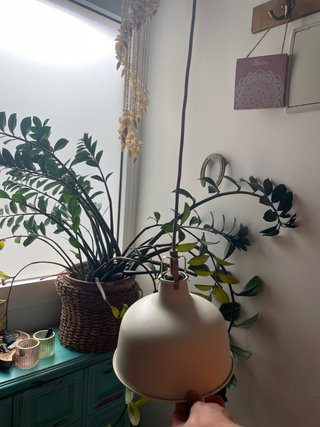 2 Lámparas de Techo IKEA RANARP Blancas