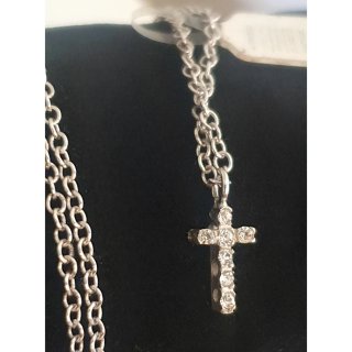 Collana con charm croce, linea LUXURY Bijoux.